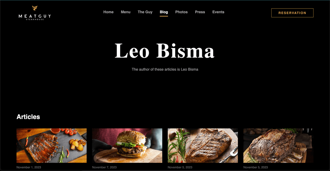 Author Page Meatguy Blogs