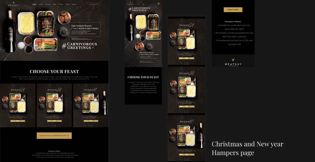 Hampers Campaign Page